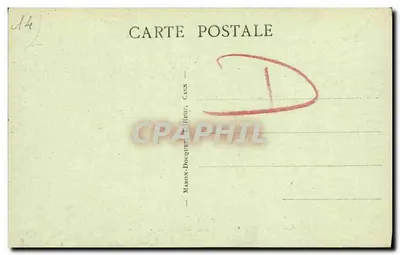 Ancienne Abbaye aux Hommes - Le Réfectoire — Caen — Éditeur Maron-Doquez — Rewers