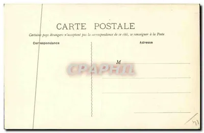 CAEN - Stare Święty Gil — ruiny kościoła — Zbiór M. D. — Rewers