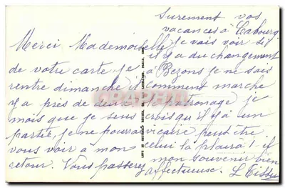 CAEN — Nef Katedry Świętego Gili (zabytek) — Wydanie Nowych Galerii nr 27 — Rewers