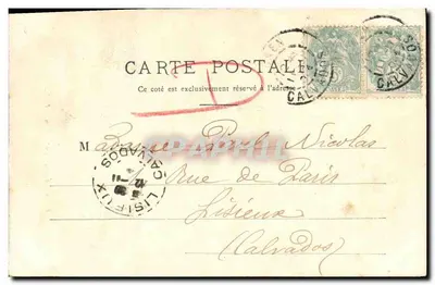 Igreja de São Julião — Caen — L. D. n° 11 — Verso