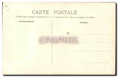 Stare Saint-Ouen — kościół w Caen — kolekcja M. D. — Rewers