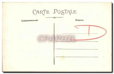 Caen — Katedra Świętego Owena — Stara pocztówka n°143 — Rewers
