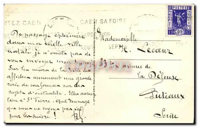 Caen — Katedra Świętego Piotra — LL. — Craphil, n°115 — Rewers
