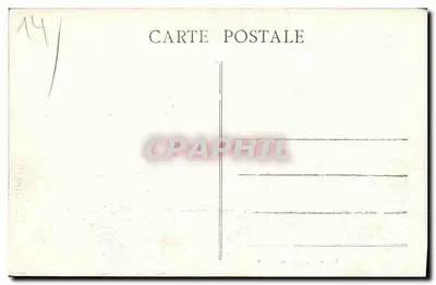 Caen - Katedra św. Piotra - Strona południowa — Phototypie Verlaine, Caen, nr 9 — Rewers