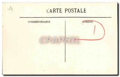 Caen — Katedra Świętego Piotra widziana z bulwaru — LL. n°89 — Rewers