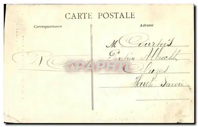 Cain — Le clocher de l'Église Saint-Pierre — Collection AD — Verso