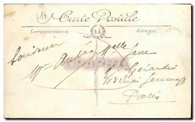 CAEN — Kościół św. Piotra widziany z bulwaru — L.L. nr 89 — Rewers