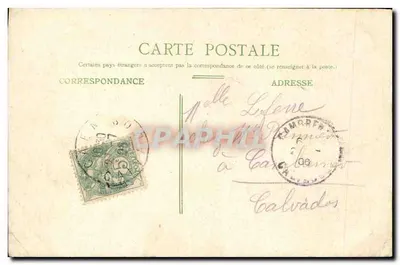 Caen — L'Abside de l'Église St-Pierre — L.D. 34, éditeur L. D. 34 — Rewers
