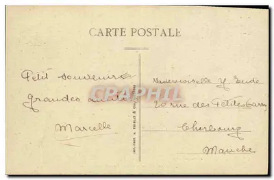 Frénouville (Calvados) — Zamek — Edit. Perrette, tabac — Rewers