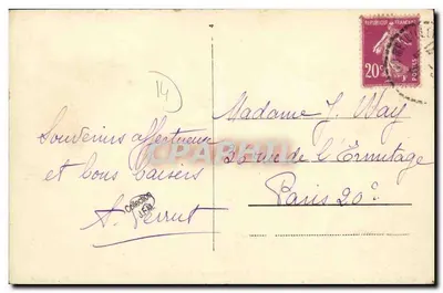 Franceville-Plage (Calvados) — Wile, Bd. Maritime — Wyd. Fauvel — Rewers
