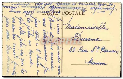 Franceville-Plage — Hotel de la Plage e Villas ao Lado do Mar — Edit. Pointr — Verso