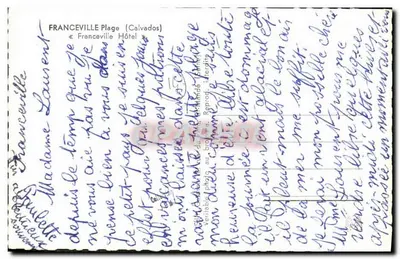 Franceville Plage (Calvados) — Hotel — reprodução da foto do proprietário — Verso