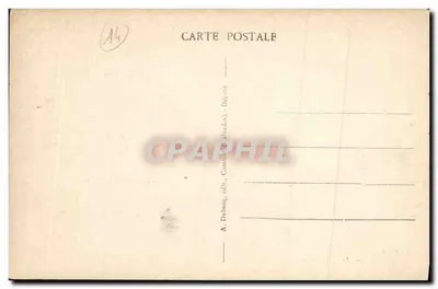 Castillos del Calvaïdos - El Vestíbulo — A. Duboq, editor, n° 95 — Reverso