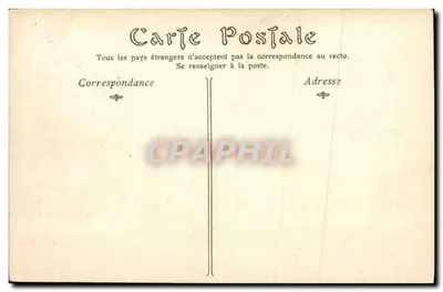 Zamek FONTAINE-HENRI (XVI wiek) — nieznany wydawca, nr 7 — Rewers