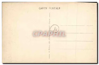 La Chapelle - Castelli del Calvados — Fontaine Henry, n° 764 — Verso