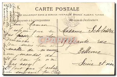 Lisieux y sus alrededores — Fervaques III — Parte antigua del Castillo — Pertenece a Guillaume de Hautemer al comienzo del siglo XV — Reverso