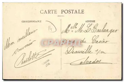 Fervaques (Calvados) - O Castelo, séculos XV e XVI - Vista posterior - Edição Dornert, Cliché G. Le Maître, Lisieux — Verso