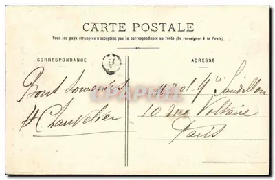 Lisieux e seus arredores — Igreja de Fervaques — Blanche, editor, Lisieux - Cliché Tribouillard — Verso