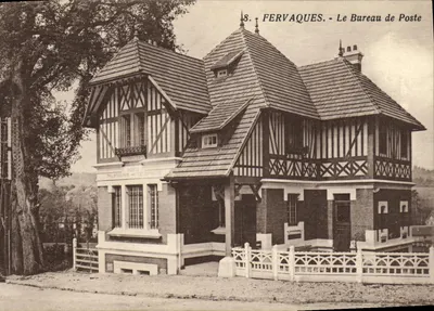 Fervaques - O Escritório de Correios — editor Koch-Lisieux, n°8