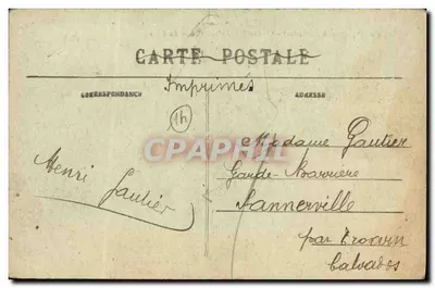La Ferrière-Harang — La Gare — Éditeur : Foucault, Caumont — Verso