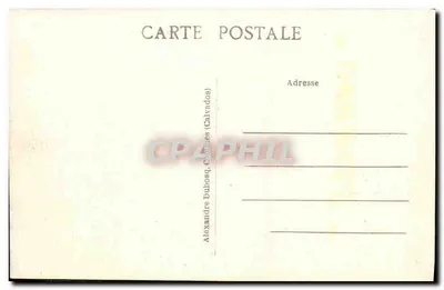 Zamek Étremham, strona wschodnia — Zamki Calvados — A+D 170 — Rewers