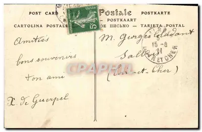 Manor de Piainville — Mezidon (Calvados) — Duval, editor — C. Jeanne, fot. — Falaise — Verso