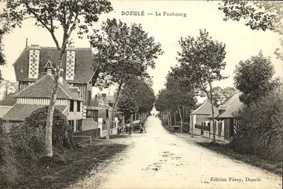 Dozulé — O Faubourg — Edição Férey, Dozulé