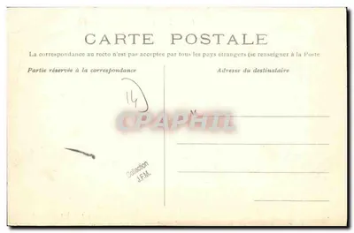 Dozulé — O Faubourg — Edição Férey, Dozulé — Verso
