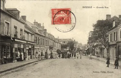 Dozulé — Grande Rue — Edição Férey, Dozulé