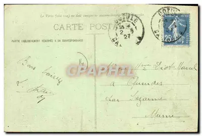 Dozulé - O Orfanato (Fondation Marie-Louise Landry) — Verso