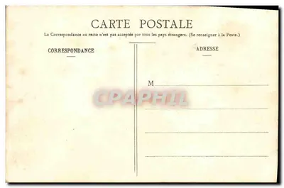 Dozulé - A Entrada do Bourg — editor Lefroy, Impressor-Relojoeiro em Dollet, Gisèle Orange — Verso