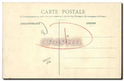 Wejście do Zamek Outrelaize — Otoczenie Bretteville-sur-Laize (Calvados) — Zbiór E. Pasquis, fotografowie, w Laigle (Orne) — N° 639 — Rewers