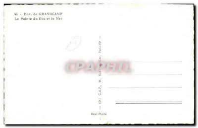 ला पॉइंट डू हॉक — ग्रैंडकैंप के आसपास — C.A.P. रियल-फोटो — पीछे