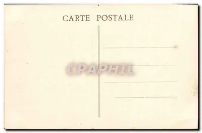 Grand-Camp - Os Banhos - A Nova Digue e as Villas com maré alta — Fot. Combier - Maçon — Verso