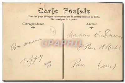 Grand-Camp-les-Bains — Ruine al Lato del Mare — Renouf, imp. — Isigny, n°2 — Verso