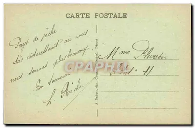 Grandcamp-les-Bains — El Embarque — A.D. n°11 — Reverso