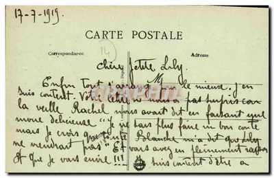 Grandcamp-les-Bains — La Spiga e le Ville — Lato Est — A+D 43 — Verso