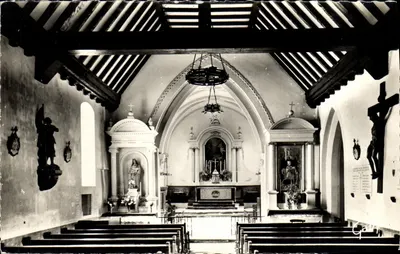 Interior da igreja — Graye-sur-Mer (Calvados) — Éditions Gaby