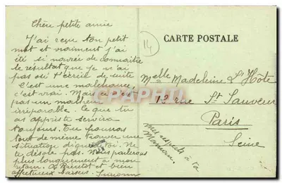 Graye-sur-Mer — A Seulle — editor S. Durbter — Verso