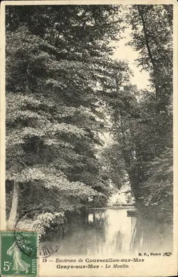 Graye-sur-Mer — Arredores de Courseulles-sur-Mer — O Molino — B.F., Paris