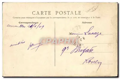 Graye-sur-Mer — Arredores de Courseulles-sur-Mer — O Molino — B.F., Paris — Verso