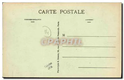 Graye-sur-Mer — O Monumento — Bally & Habbrée — Verso