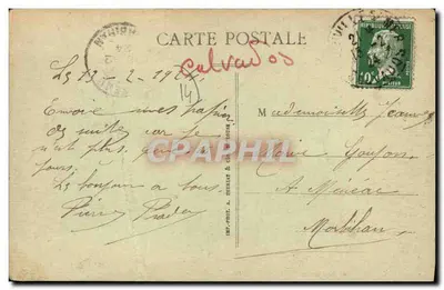 Hennequeville — Hôtel Launay — éditeur Hôtel Launay — Verso