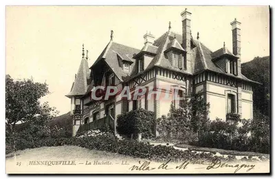 Hennequeville — La Hucbette — villa da Sra. Dernaguy