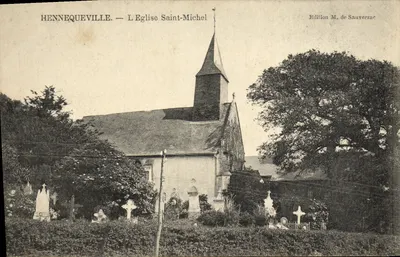 Hennequeville — A Igreja de São Miguel — Edição M. de Sauverzac