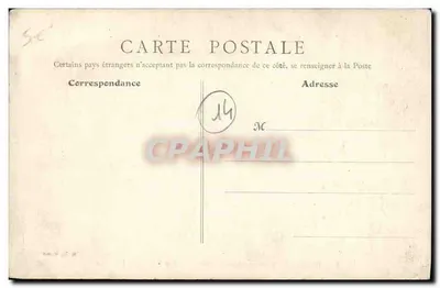 Hermanville-sur-Mer (Calvados) — Las Villas en la Playa — B. P., París — Reverso