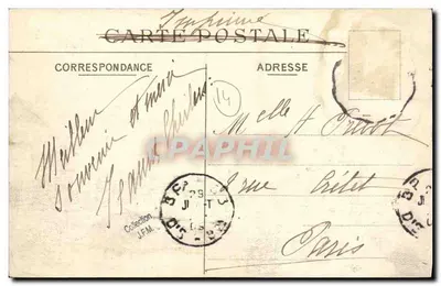 Le Hôme — Villas na Praia — J. GABARTE — Verso