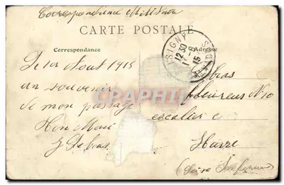 Isigny-sur-Mer (Calvados) — Plac Gambetta — B.F., Paryż — Rewers