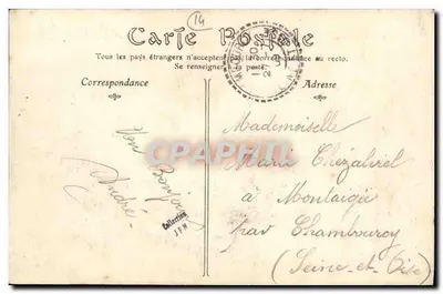 JORT — Castelo de Pont, Fachada — Guillain-Delaunay, editores — Verso