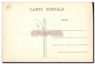 Mondaye (Calvados) — O Coro — A. Dubosq, editor, Commes (Calvados) - n° 803 — Verso